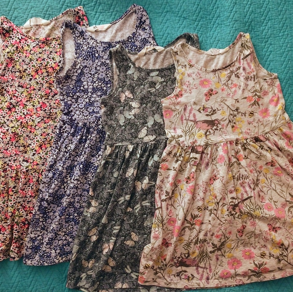 4 girls summer dresses